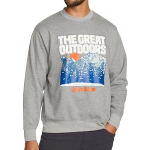 NWT Eddie Bauer Gray Crewneck Sweater - The Great Outdoors